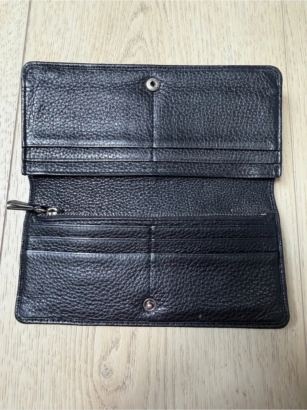 Marc Jacobs Black Leather Studded Wallet